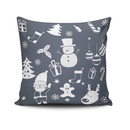 Aberto Design Cojín NOELKRLNT-38 Multicolor